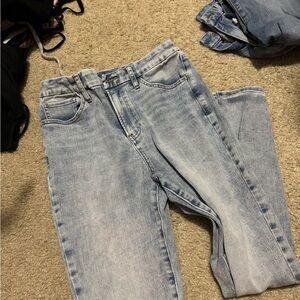 Express Light Blue Women Jeans